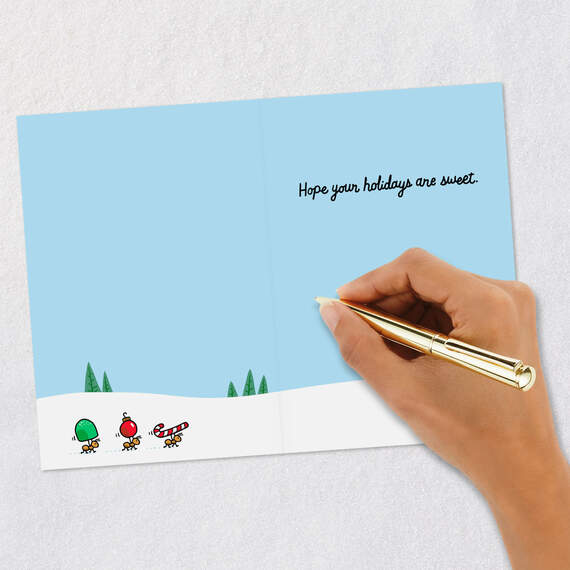 Hope Your Holidays Are Sweet Funny Christmas Card, , large image number 6