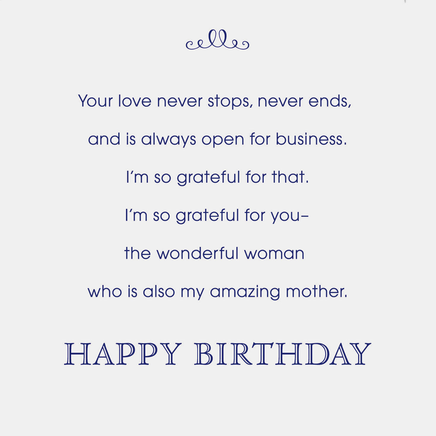My Amazing Mother Birthday Card for only USD 2.99 | Hallmark