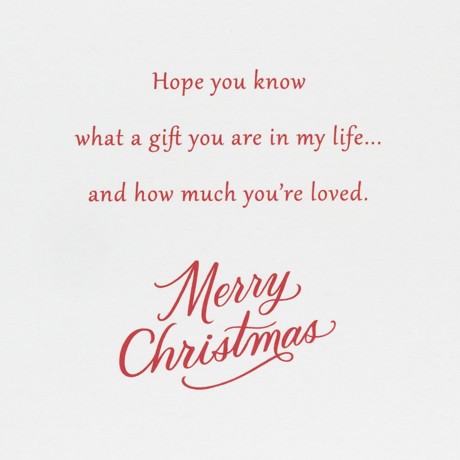 Poinsettia Floral Christmas Card for Daughter-in-Law Sentiment image number 3