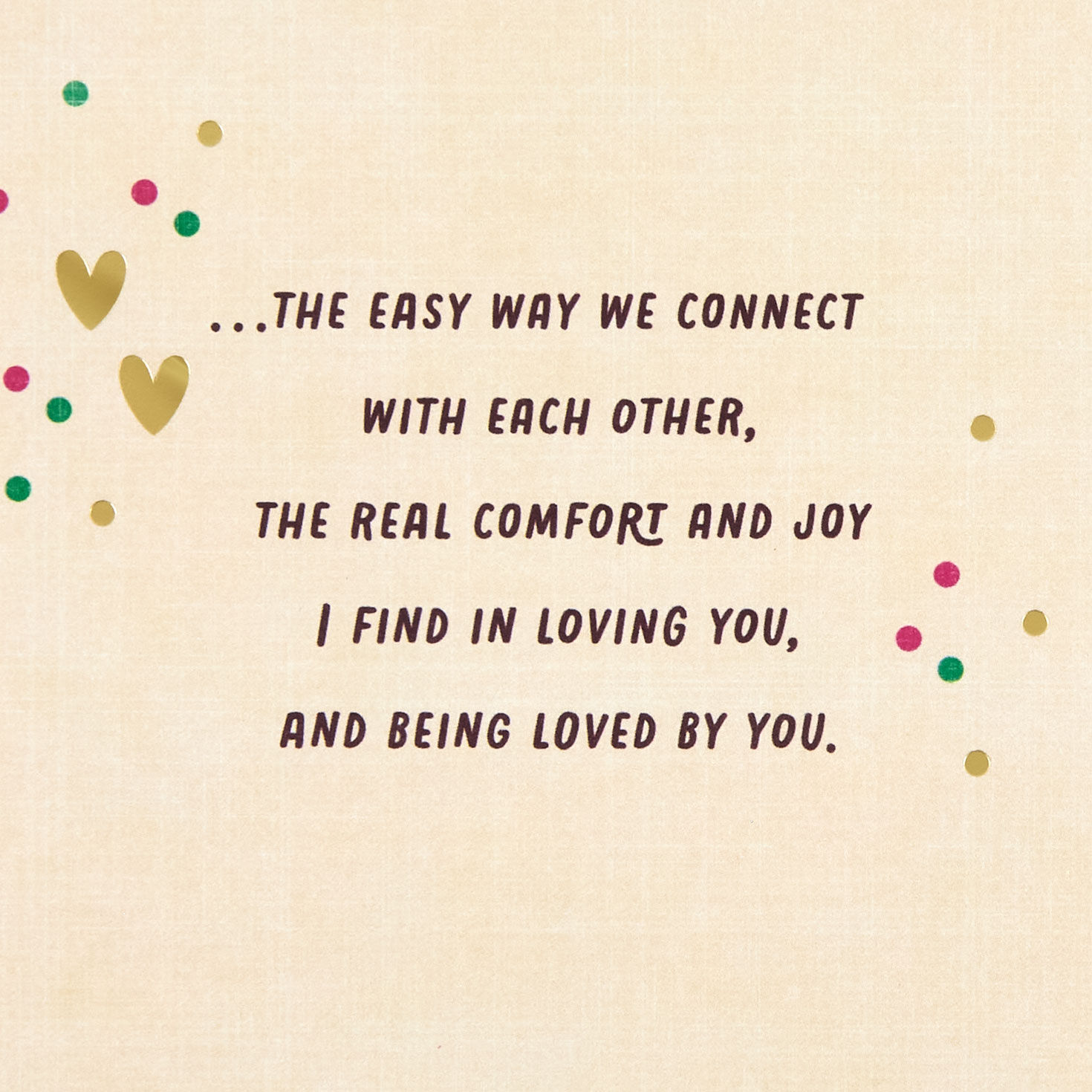 Black Hands with Mugs of Cocoa Christmas Card for Spouse Sentiment image number 2