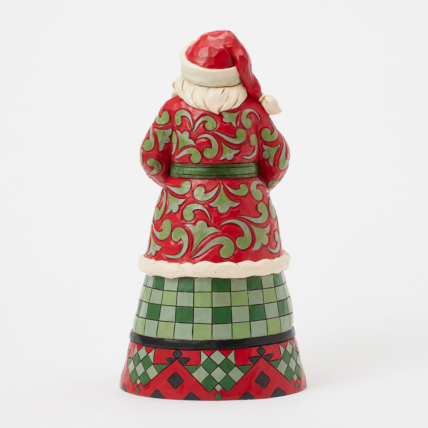 Jim Shore Heartwood Creek Santa Holding Red Toy Truck Figurine, 10" for only USD 84.99 | Hallmark
