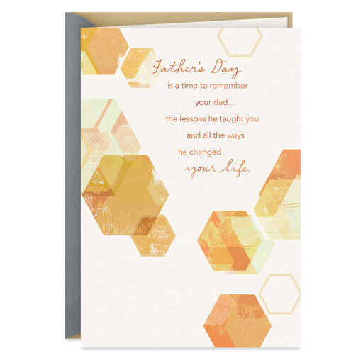 He'll Be With You Always Father's Day Card for Loss of Dad, 