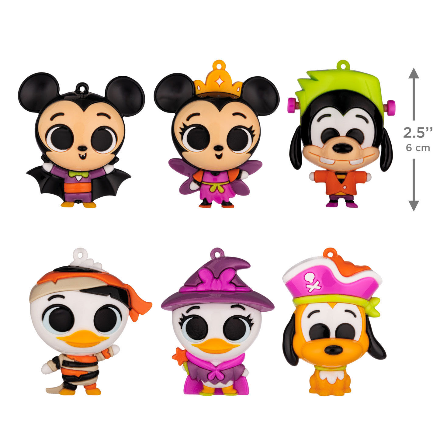 Mickey and Friends Mystery Halloween Ornament measurement image number 3