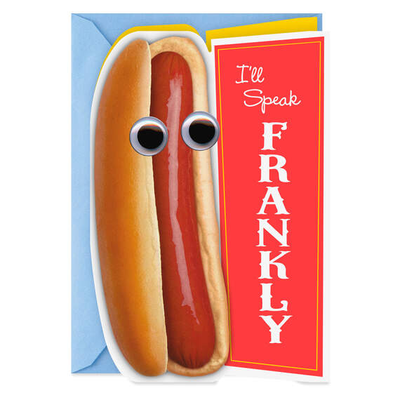 Hot Dog Puns Funny Father's Day Card for Grandpa, , large image number 1