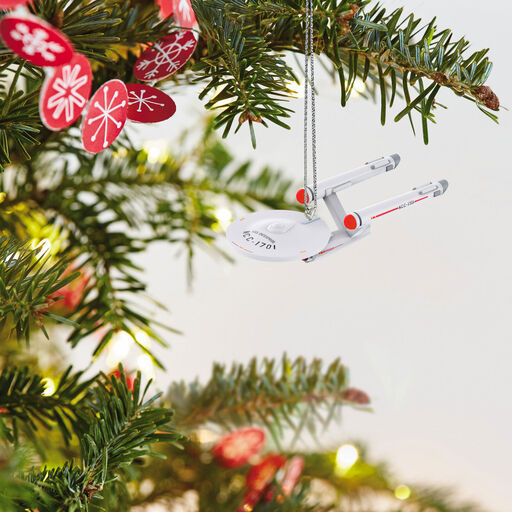 Mini Star Trek™ U.S.S. Enterprise NCC-1701 Ornament, 0.35", 