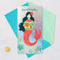 Love You Mermaid Money Holder Christmas Card for Granddaughter, , large image number 6