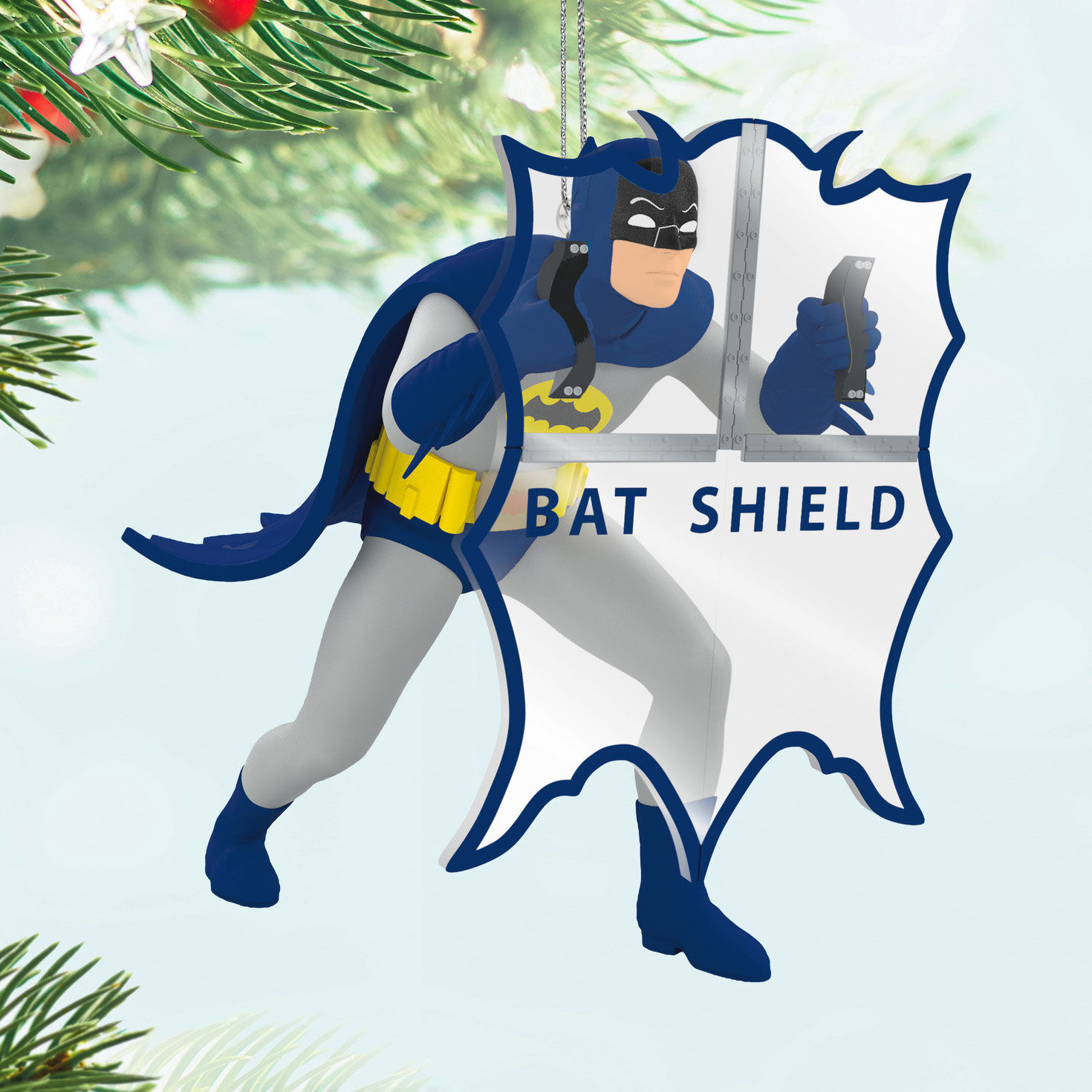 Batman™ The Classic TV Series Behind the Bat-Shield™ Ornament for only USD 30.99 | Hallmark