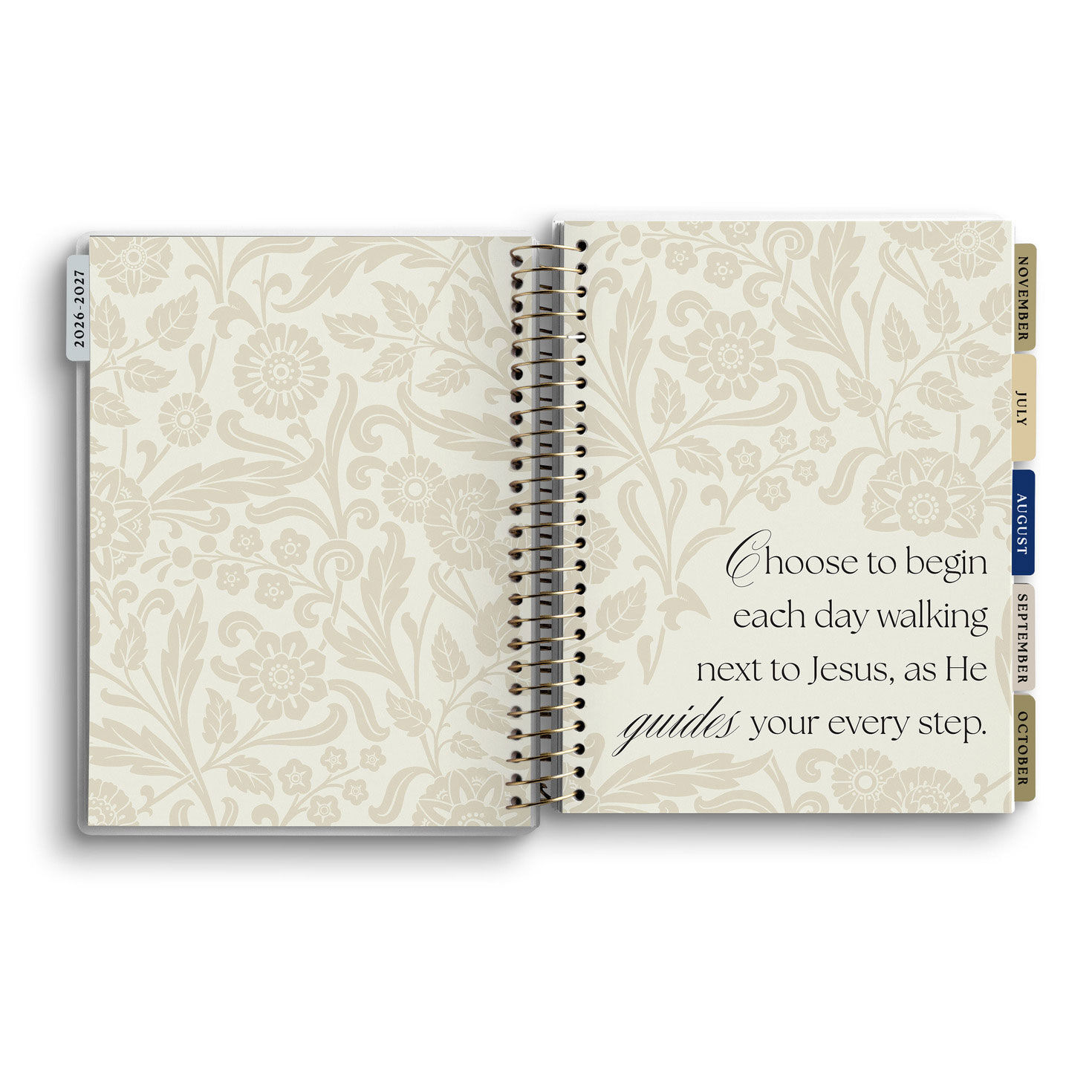 Walking With Jesus Agenda Dated 2027 Planner inside spread image number 3