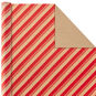 Colorful Kraft Assortment Christmas Wrapping Paper  image number 4