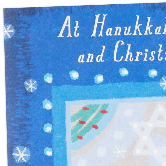 Love and Hope Hanukkah and Christmas Card, , large image number 6