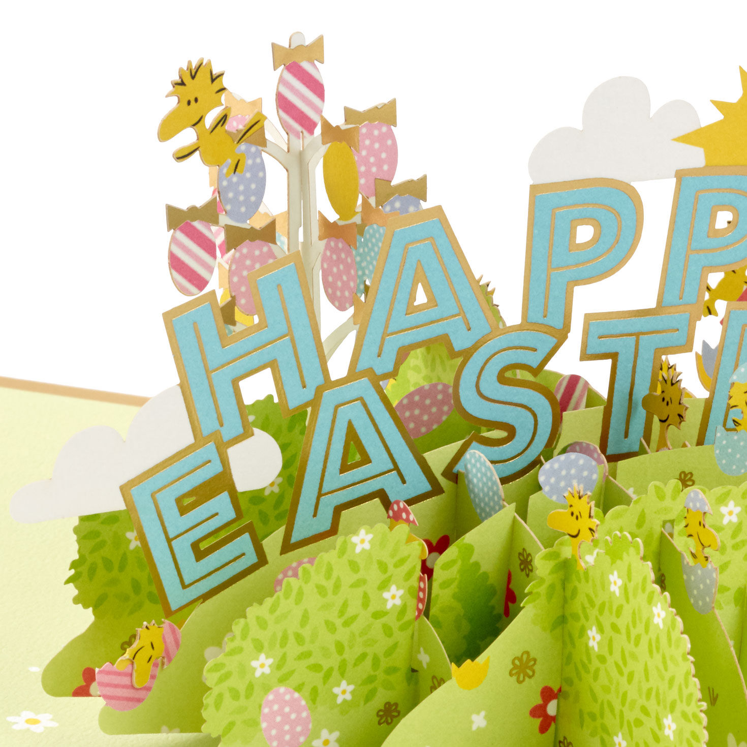 Peanuts&reg; Snoopy and Woodstock Easter Wonders 3D Pop-Up Easter Card, , large image number 4