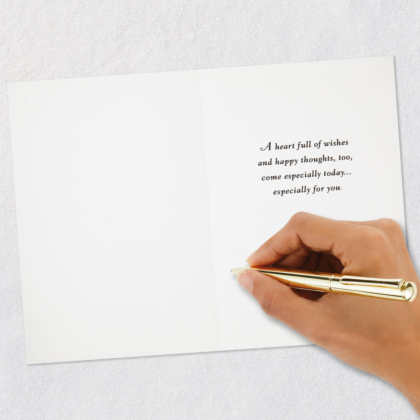 Vintage Hot Air Balloon Valentine's Day Card Pack signing card image number 5