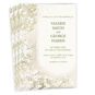 Baby's Breath Border Personalized Wedding Invitation front fanned image number 1