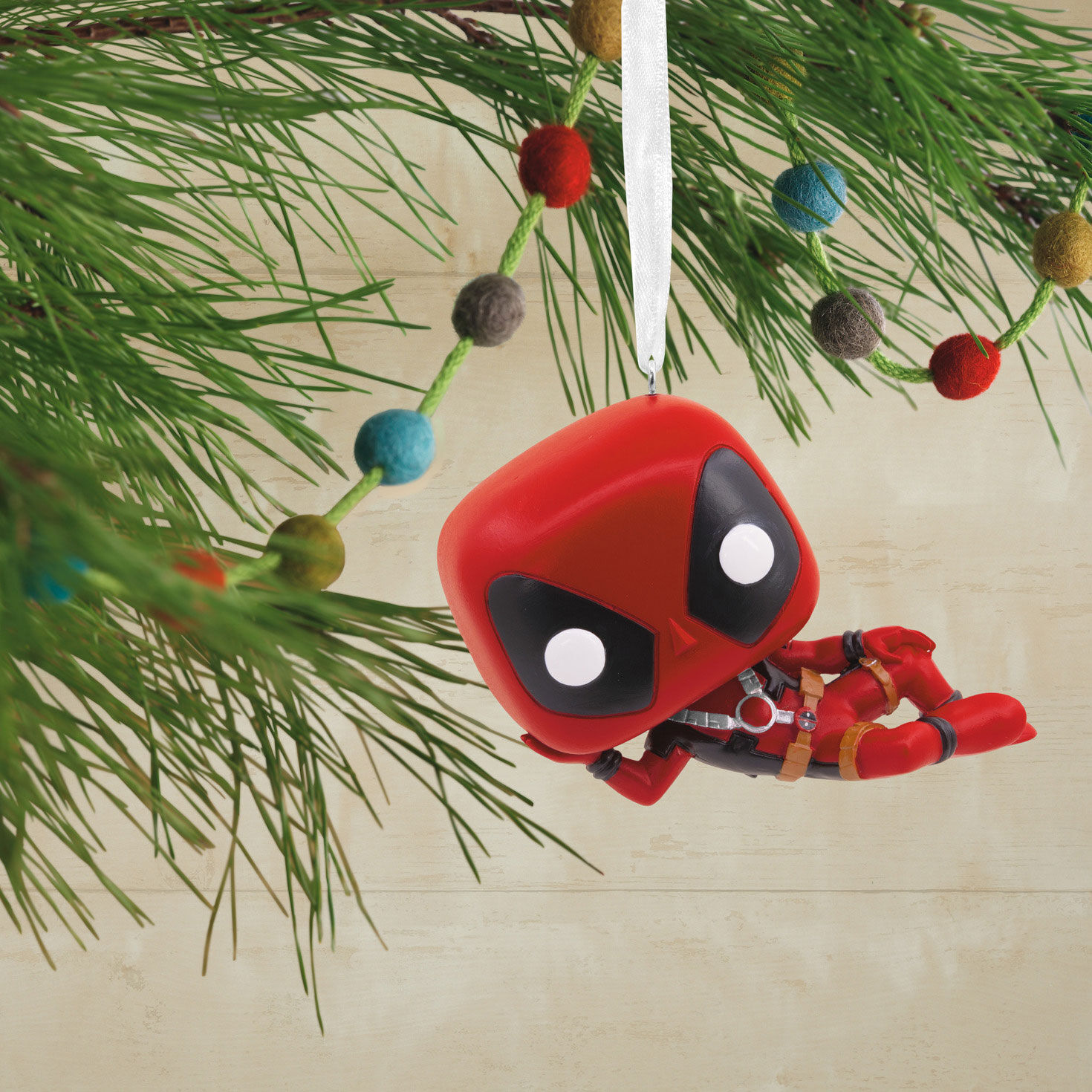 Marvel Deadpool Laying Down Funko POP!® Hallmark Ornament for only USD 12.99 | Hallmark
