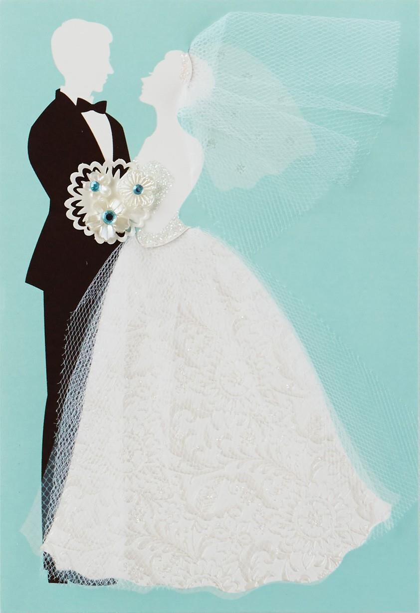 A Happy Ending for You Wedding Card