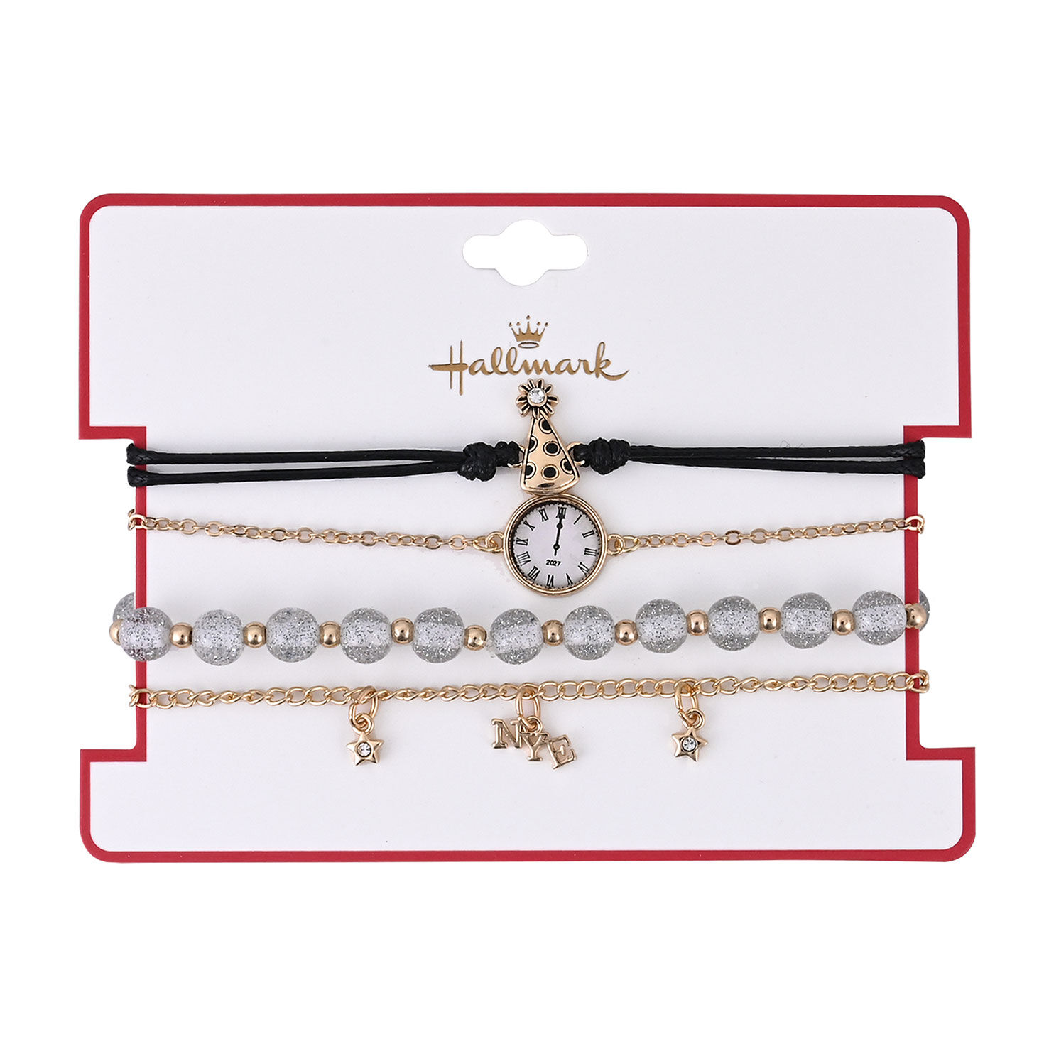 4 Piece New Year's Eve Bracelet Set package front image number 4