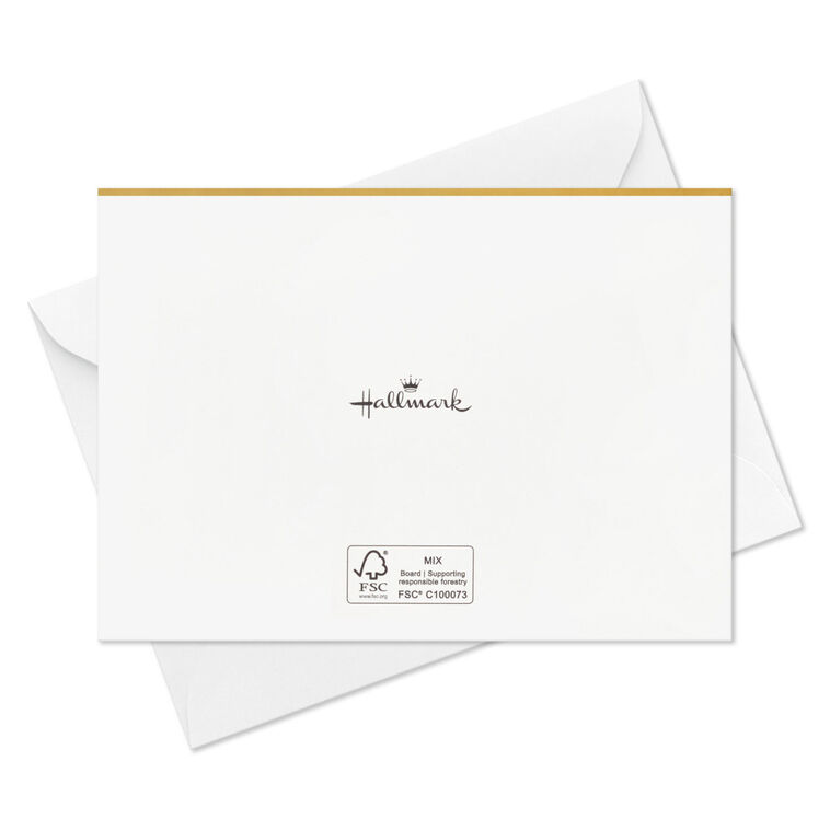 Black and Gold 2025 Graduation Note Cards Pack  image number 5