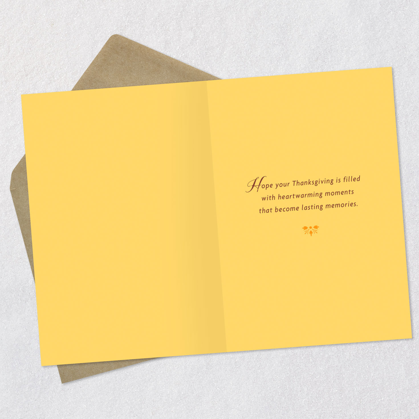 Heartwarming Moments and Memories Thanksgiving Card, , large image number 3