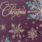 Sparkly Snowflakes Difficult Year Christmas Card, , large image number 8