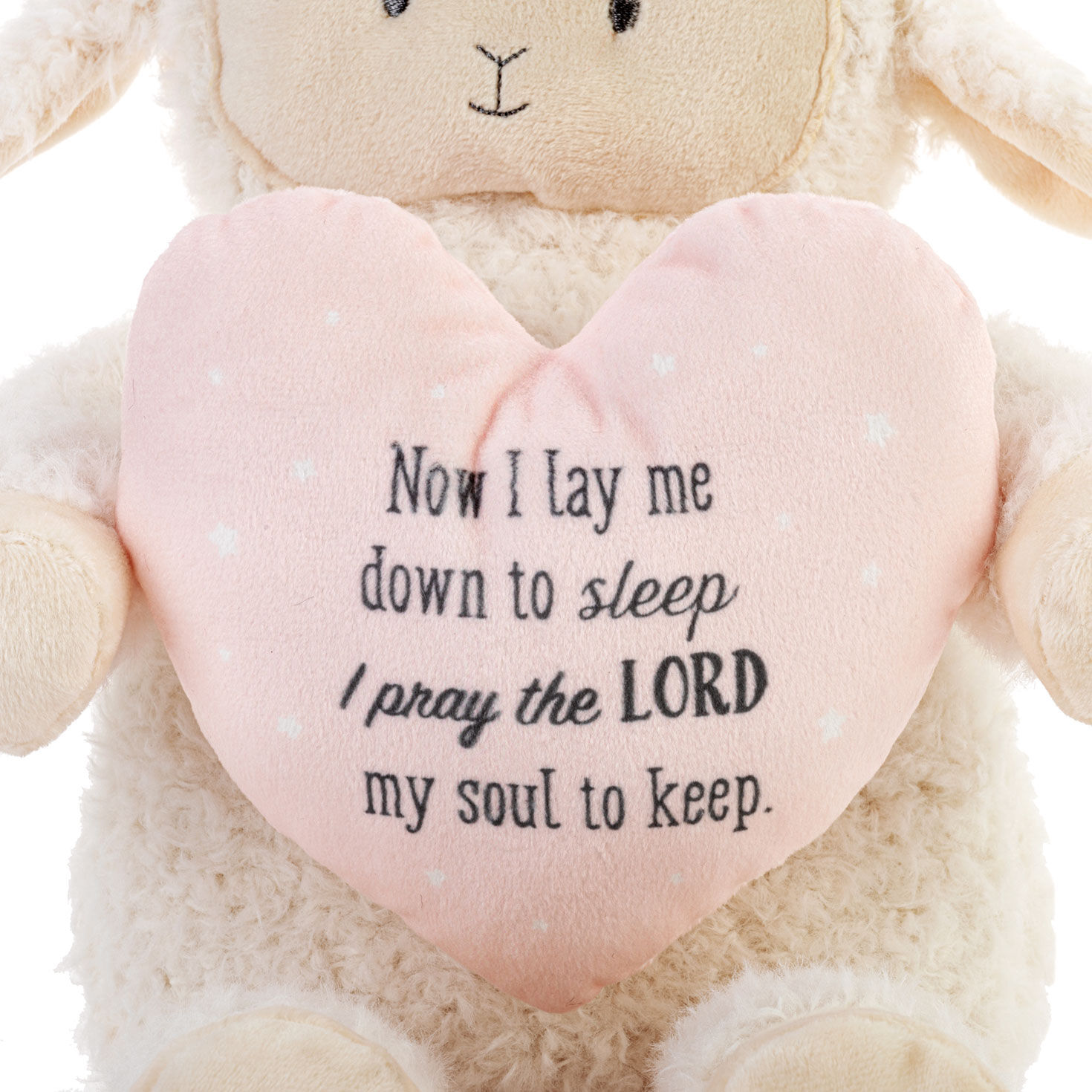Demdaco Jesus Loves Me Musical Lullaby Lamb Stuffed Animal, 18", , large image number 3