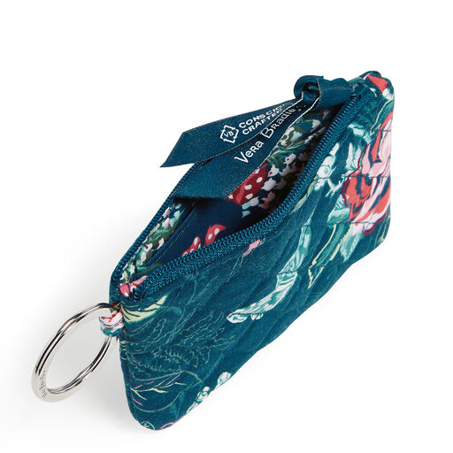 Vera Bradley Zip ID Case in Rose Toile, 