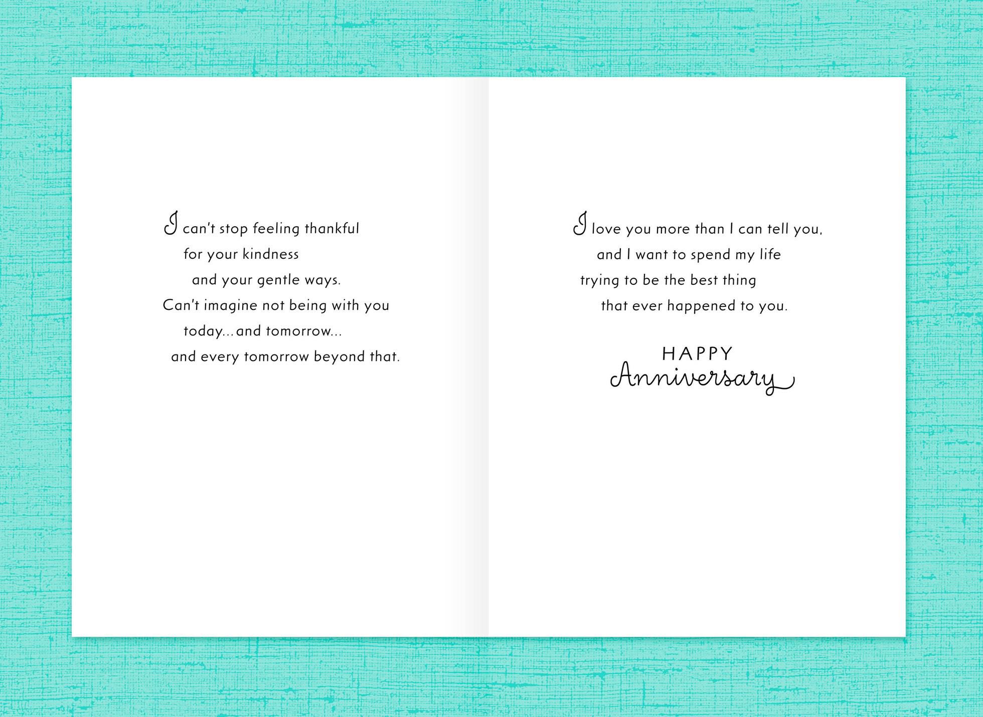 The Best Thing Anniversary Card