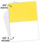 Personalized Five Stars Rating on Yellow Card  image number 3