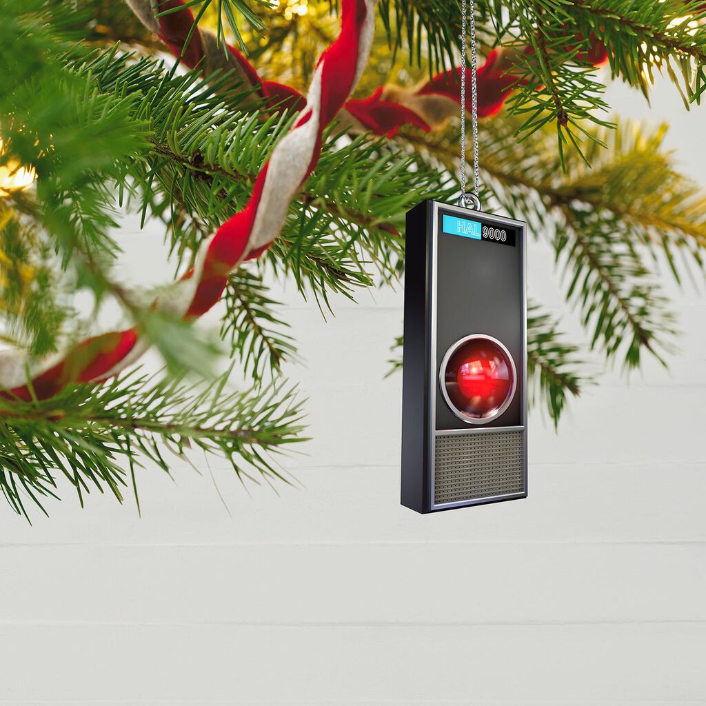 2001 A E Odyssey Hal 9000 50th Anniversary Ornament With Light 2001 A E Odyssey Hal 9000 50th Anniversary Ornament With Light And Sound