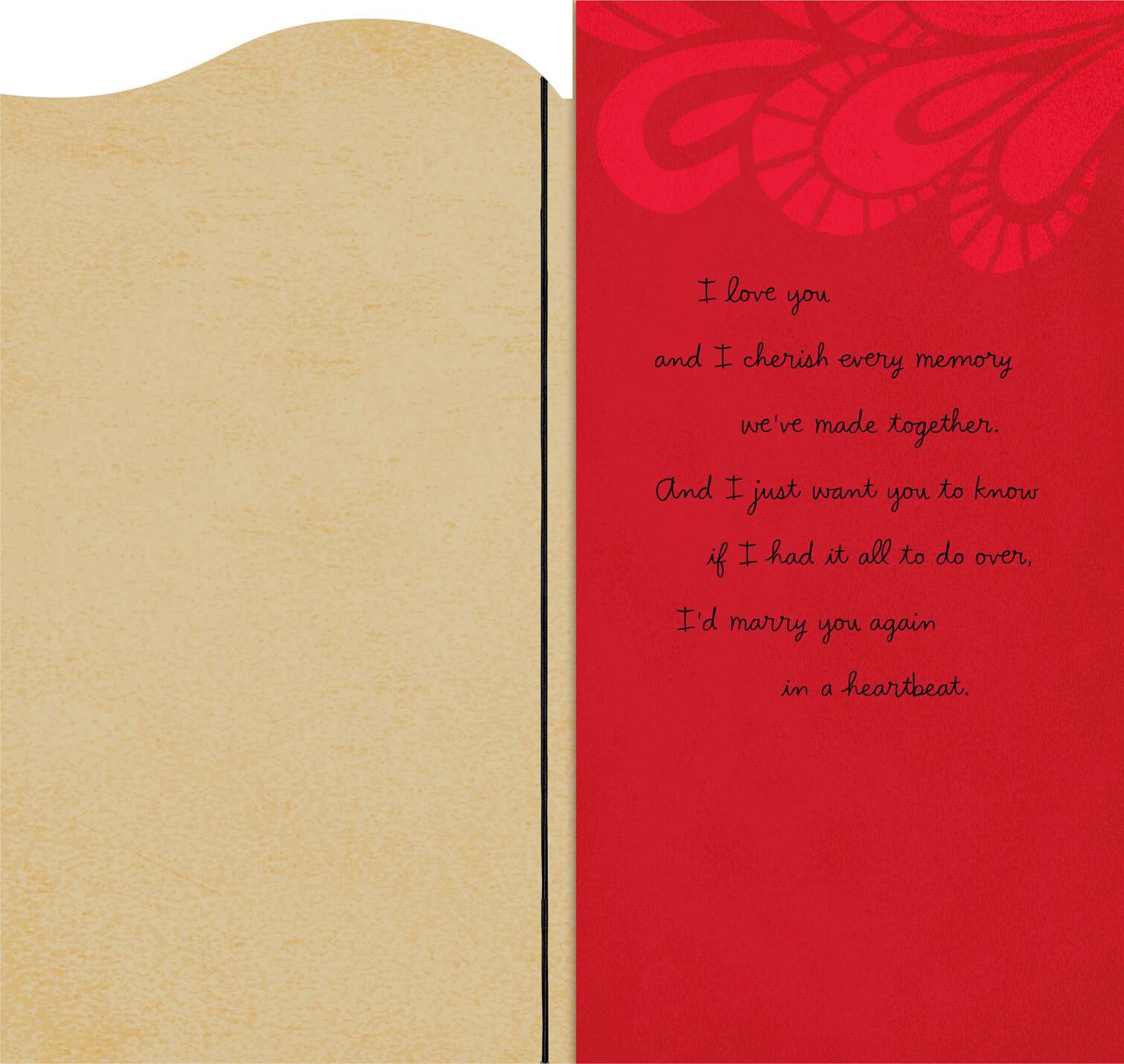 Our Love Story Valentine's Day Card for Husband