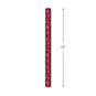 Snowflakes on Red Christmas Wrapping Paper Roll Measurement image number 5
