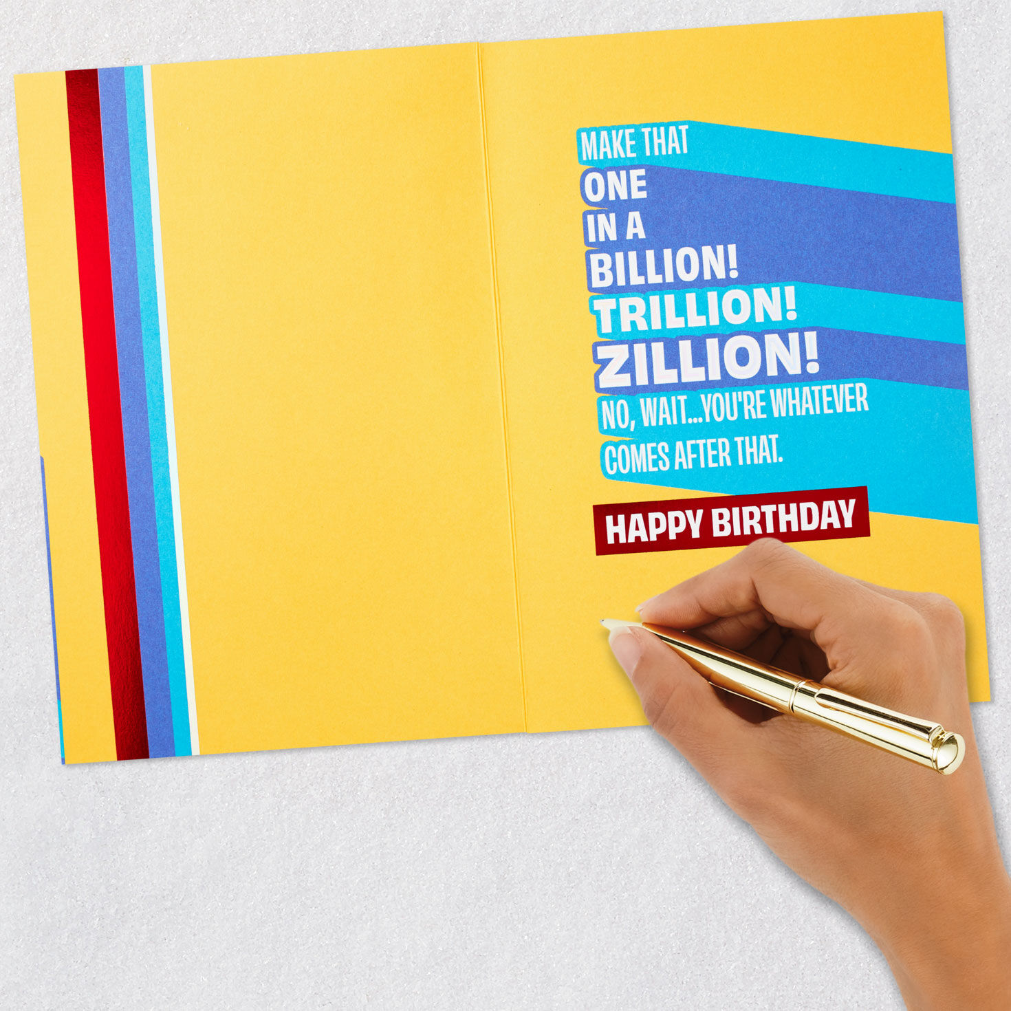 You're One in a Zillion and More Birthday Card for Grandson for only USD 4.59 | Hallmark