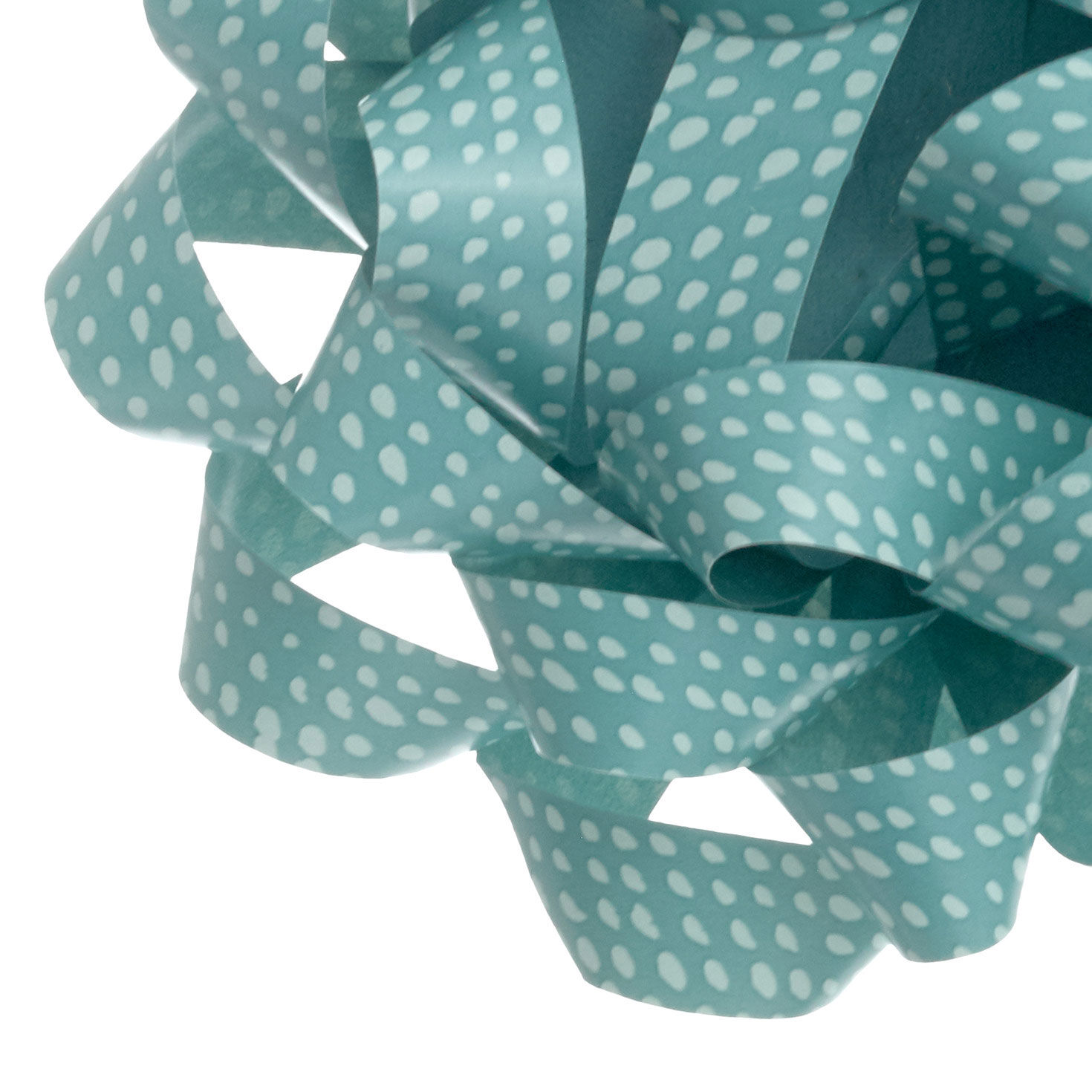4.6" Sage Green Paper Gift Bow, Sage Green, large image number 5