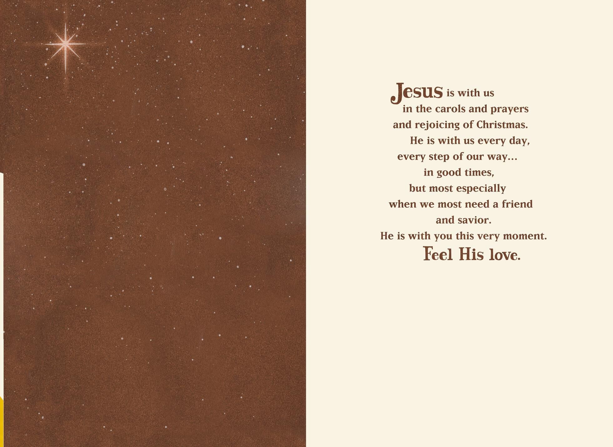 Jesus Is the Reason Religious Christmas Card