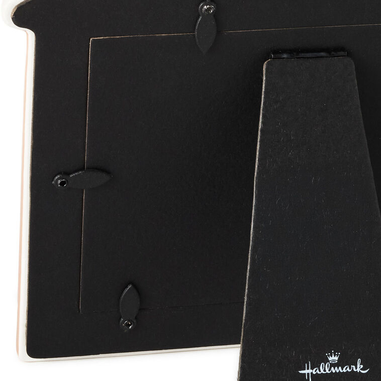 Mickey and Minnie Sculpted Gingerbread House Frame upclose detail image number 5