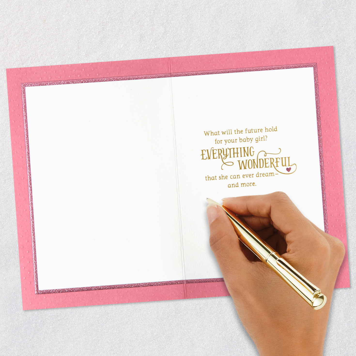 A Future Filled With Love New Baby Girl Card for only USD 6.59 | Hallmark