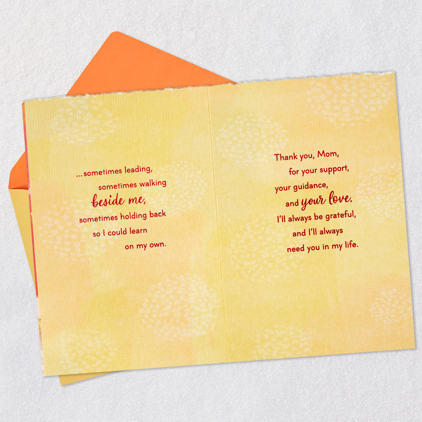 You've Always Been There for Me Birthday Card for Mom, , large image number 4