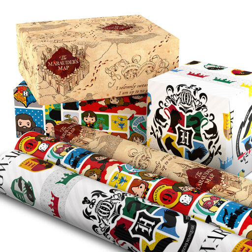 Harry Potter™ 3-Pack Assorted Wrapping Paper, 60 sq. ft. total, 