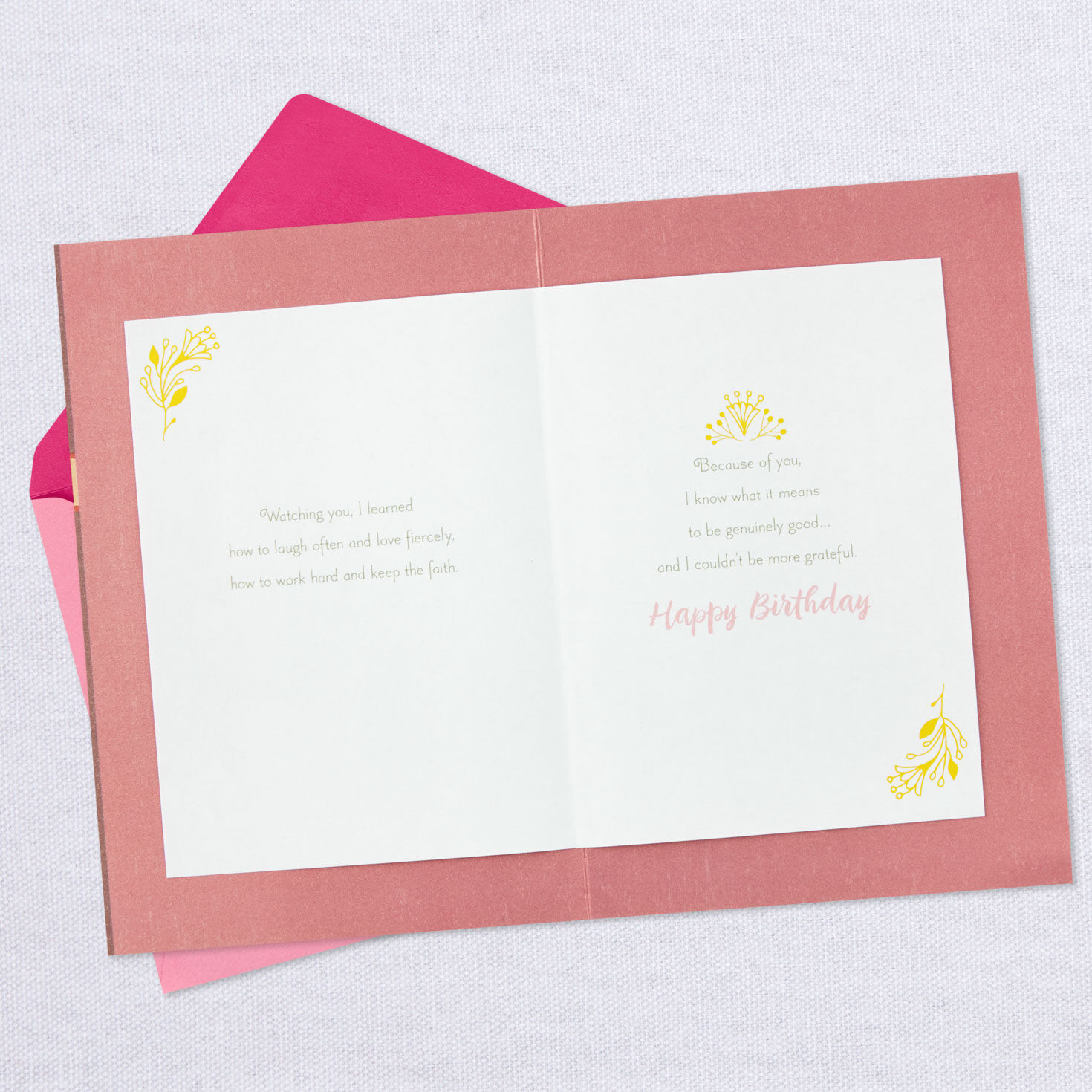Life's Most Important Lessons Birthday Card for Mom for only USD 4.99 | Hallmark