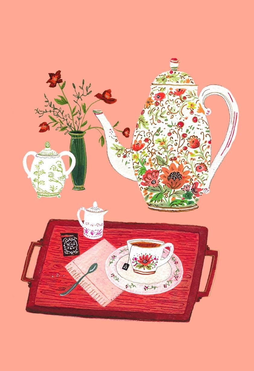 Tea Time Mother's Day Card