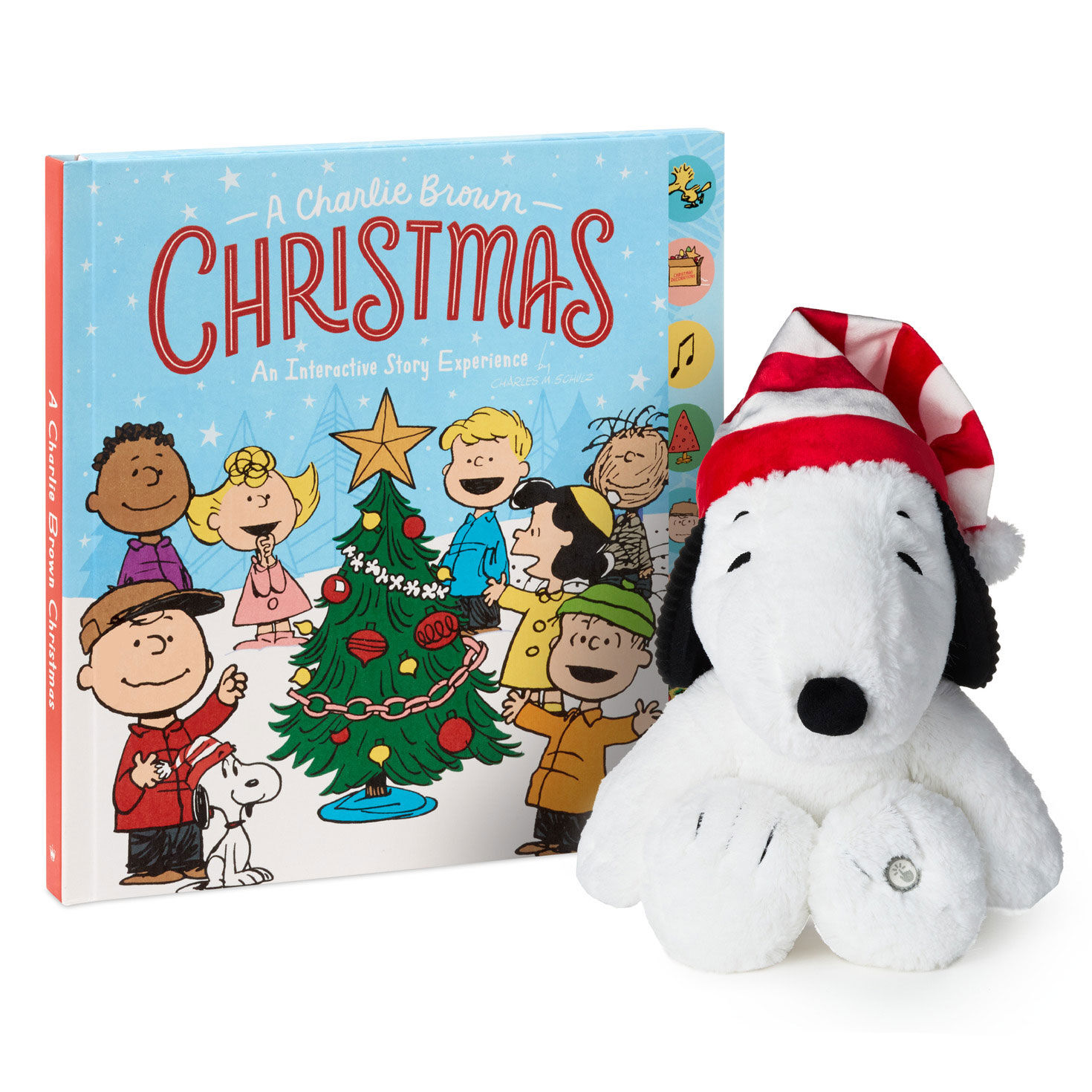 Peanuts® Snoopy Interactive Plush and Book With Sound