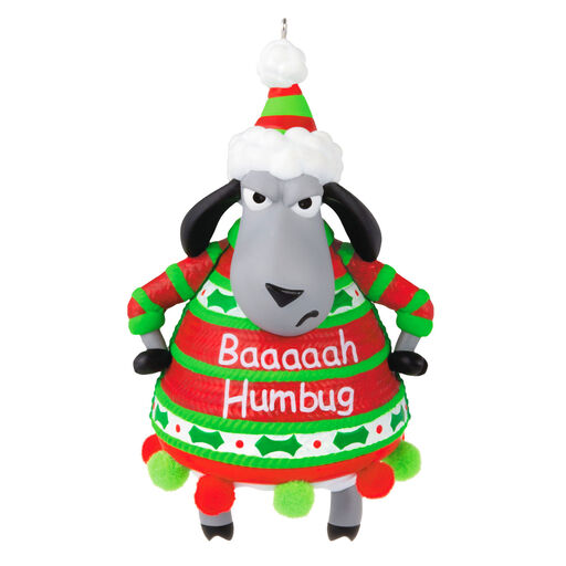 Baaaaah Humbug! Ornament, 