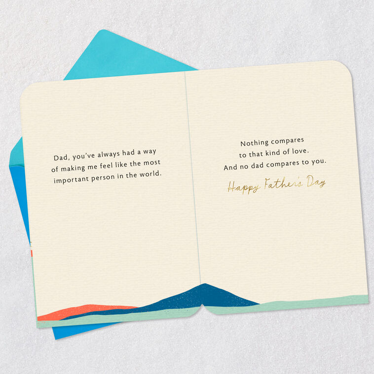 No Other Dad Compares to You Father's Day Card for Dad, , large image number 4