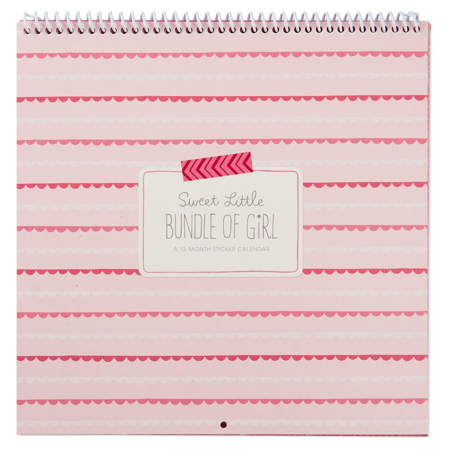 baby girl calendar