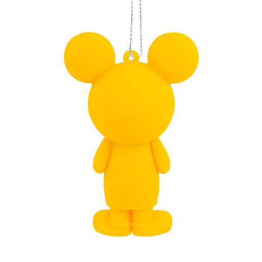 Disney Mickey Mouse Heart Hallmark Ornament, Yellow, 
