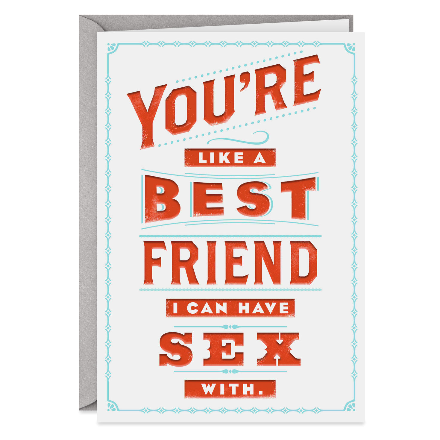 Best Friend Benefits Funny Anniversary Card Greeting Cards Hallmark Funny friendship card, best friend card, cute love card, anniversary card, love greeting cards, bff card, romantic card, card for husband. best friend benefits funny anniversary card