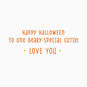 Teddy Bear in Pumpkin Halloween Card for Great-Grandson Sentiment image number 2