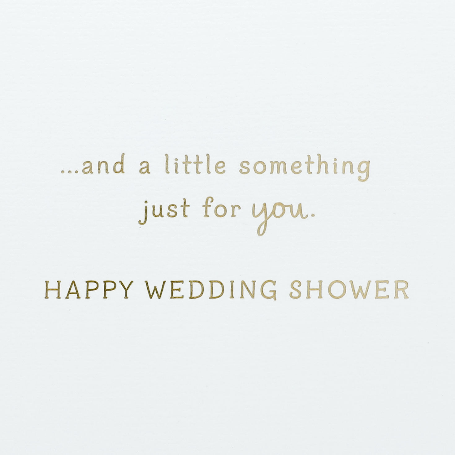 Blue Floral Bow Wedding Shower Card Sentiment image number 2