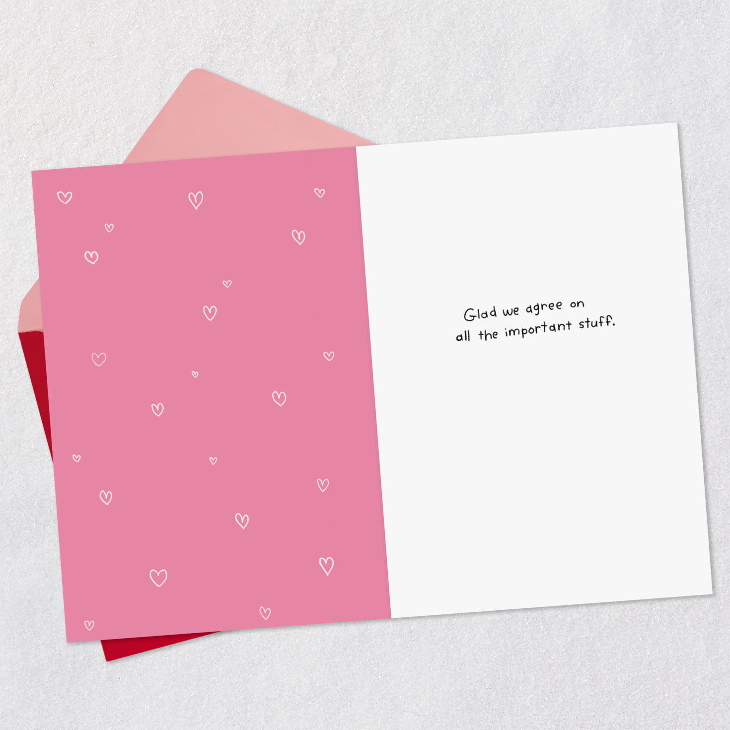 Retro Couple on Tandem Bike Funny Love Card Open card with envelope image number 3