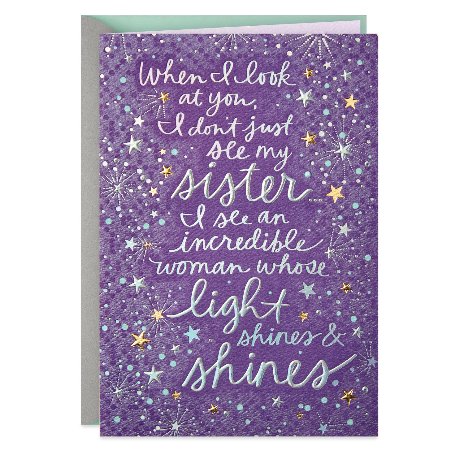 An Incredible Woman Birthday Card for Sister