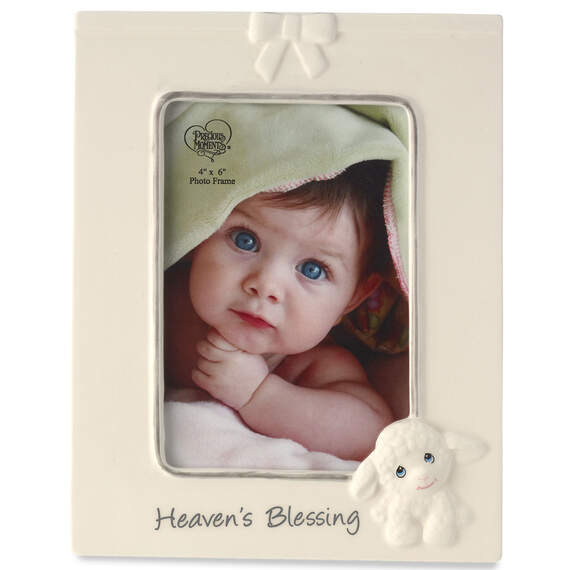 Precious Moments Heaven's Blessing Picture Frame, 4x6, , large image number 1